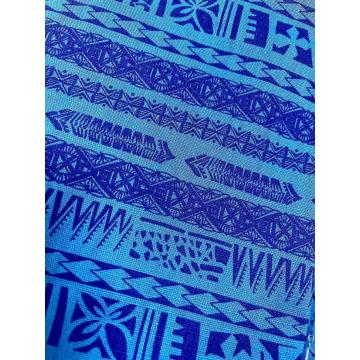 Druckmaterial aus klassischem Polynesien-Design aus 100% Baumwolle