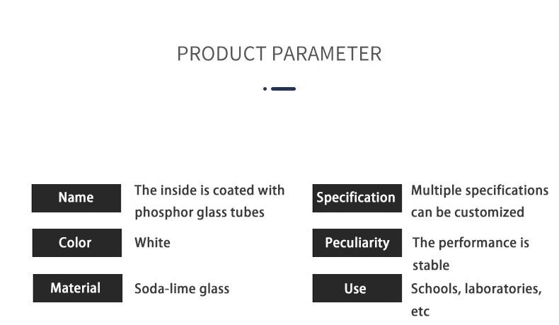 Penyesuaian Panjang Kaca Soda-Lime Tube Kaca Putih