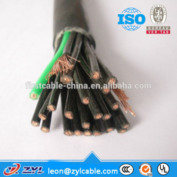 fire resistance halgen free low smoke control cable, PVC shieled flexible control cable