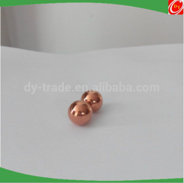 6mm-20mm mirror pure copper ball/sphere for jewelry findings