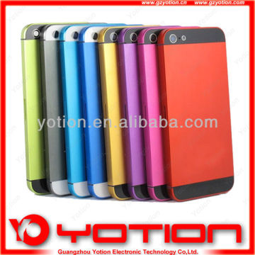 top sale color glass back plate for iphone 5