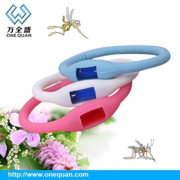 65*45mm negative ion silicone Anti Mosquito Bracelets, silicone Insect Repellent Bands