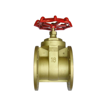 Brass flanged gate valves