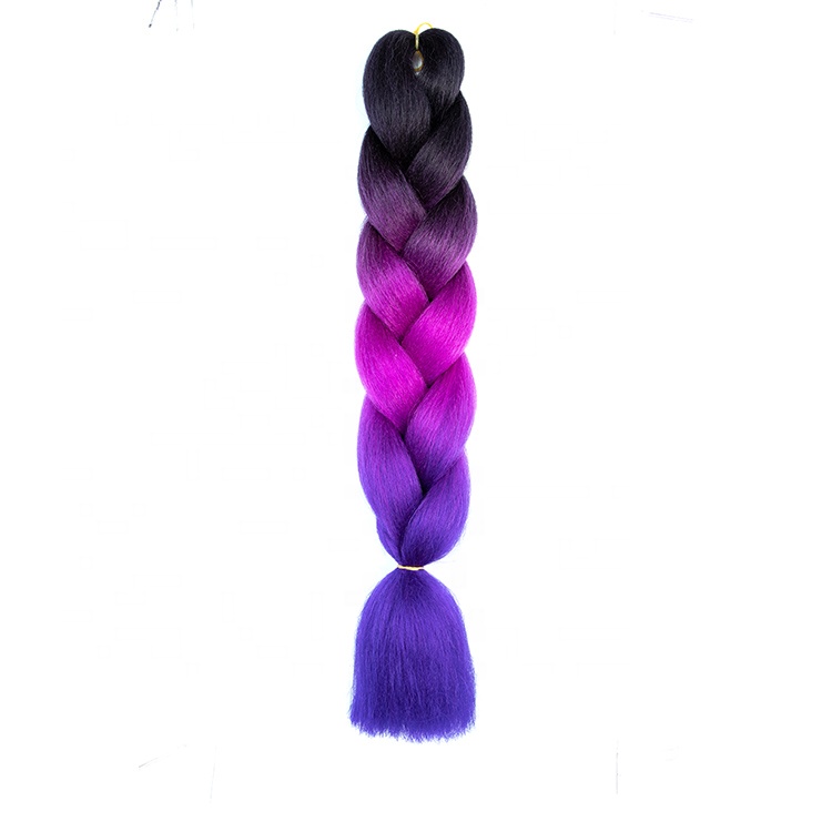 Julianna jumbo crochet hair braid 24inch 100gram cheap braid hair wholesale for afro salon Jumbo Braid