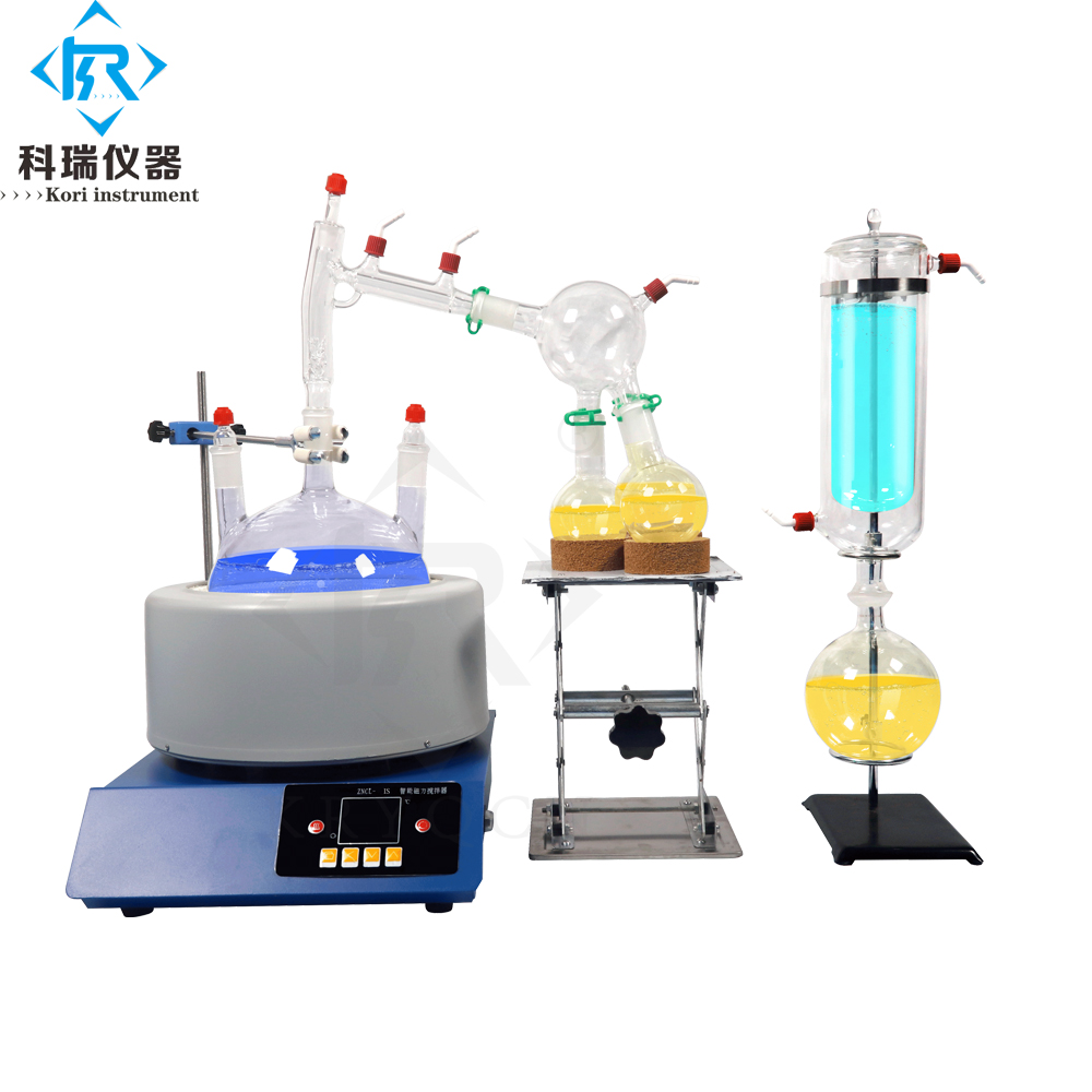 China Laboratory Equipment Manufacturer 5L Vacuum Distillation Rotary Evaporator