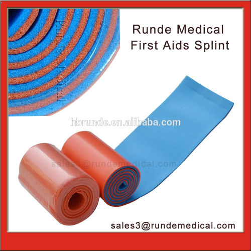 first aid, emergency, sports rolled splint