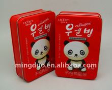 Small rectangle tinplate box