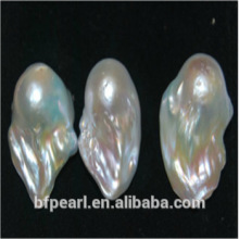 12*20*30mm White Teardrop Fireball Freshwater Pearl for Earrings & Pendent