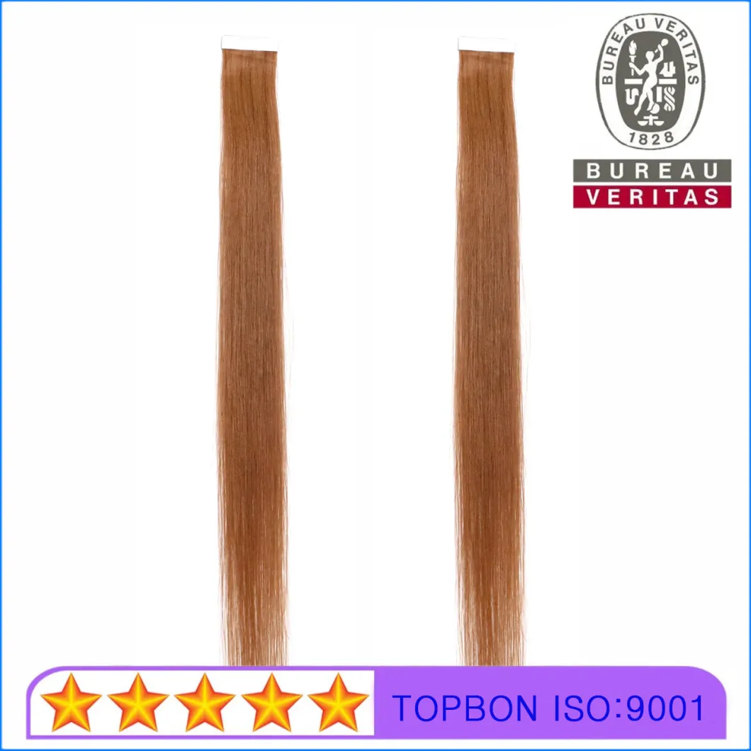 New Style Human Hair Virgin Hair Product 8''~30'' Wholesale Vendor Hand-Made Inserted Tape Hair Extensions