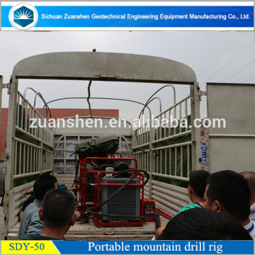 Geophysical drills machines/portable drill rig for oil exploration