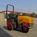 Road Mini Vibratory Roller 1.5 Ton Double Drum Road Roller Compactor