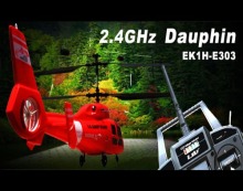 4CH 2.4G Dauphin R/C helicopter RTF