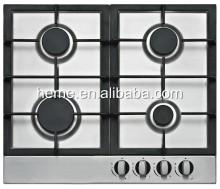 High quality stainless steel gas cooking stove with cast iron pan support PG6040S-CCI