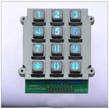 metal waterproof access keypad