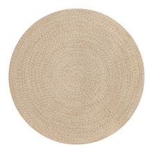 light brown PP braided Round indoor outdoor rugs