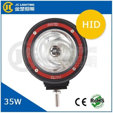 4x4 HID xenon light, 35w/55w xenon super vision HID head lamp, 4" inch HID xenon lamp