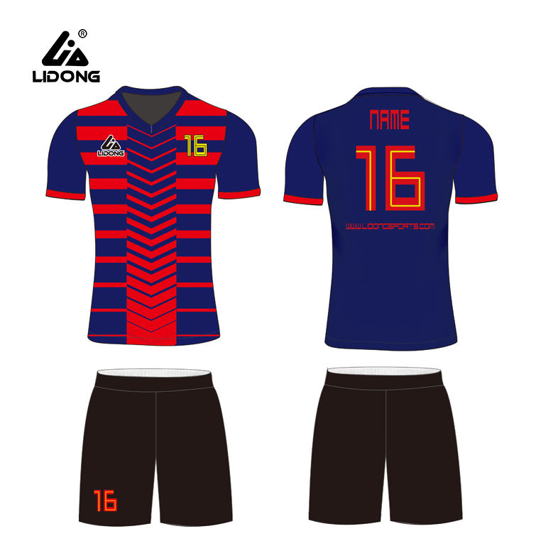 Super september Soccer Jerseys Design Anpassade fotbollsuniformer Helt sublimering Fotbollströjor Club College Soccer Team Wears