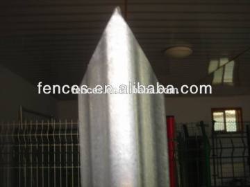 Galvanized Palisade Fencing D pales