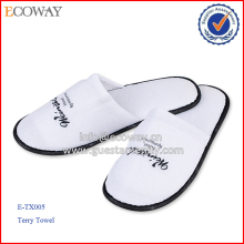 men velvet hotel guest slippers