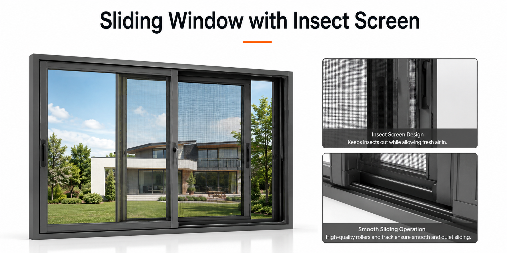 Sliding Window with Insect Screen