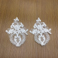 New line rope lace applique flower embroidery patch