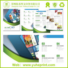 Saddle stictching a4 size offset full color advertising design and printing catalogues