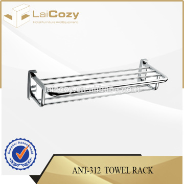 Hotel metal bathroom towel rack/towel rack bathroom accessories/ decorative metal towel rack