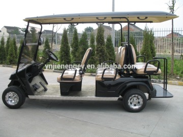 CE approved 6 seats mini used cheap sightseeing bus electric golf carts for sale