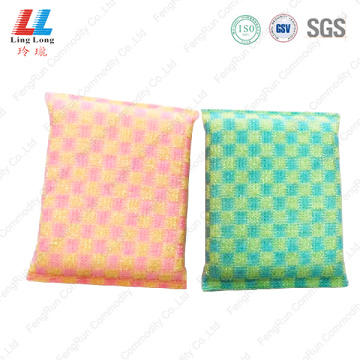 Grid gradient high quality cleaning sponge