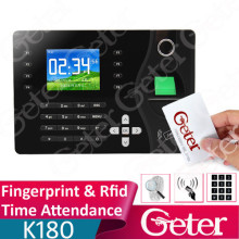 TCP/IP, USB Memory Disk, USB cable commnication Biometric Fingerprint Time Recorder