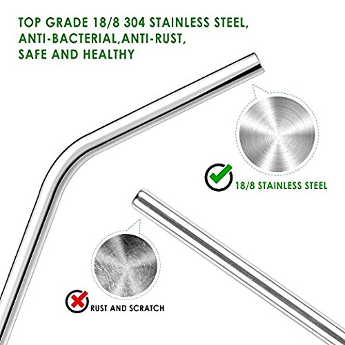 stainless steel drinking straws