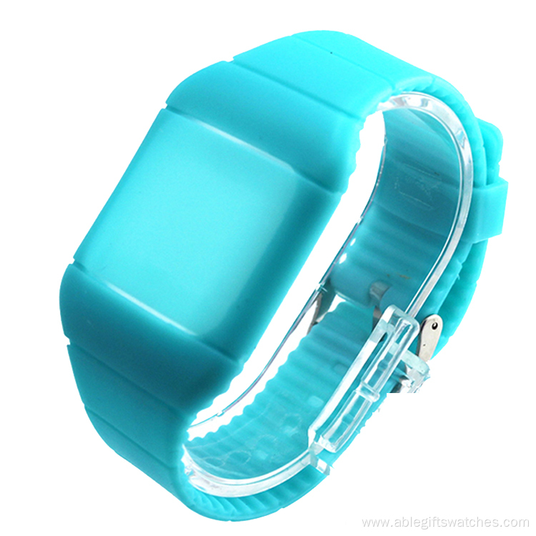 Silicone LED Touch-Activated Watch