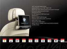 10.1 Inch Active Headrest Dvd Player With 3g-usb Modem