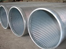 V-Shape Profile Wire Johnson Screen Pipe
