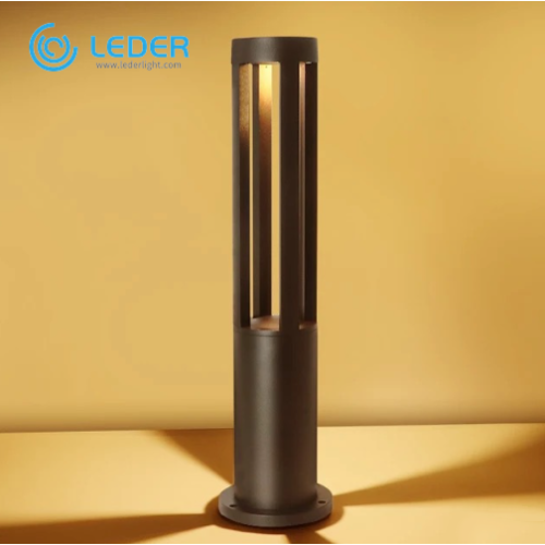 LEDER 30W Black LED Bollard Light