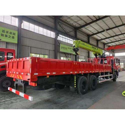 8T Hydraulic Cargo Truck hydraulic lorry crane truck