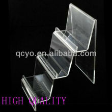 High quality acrylic elegant counter purse display