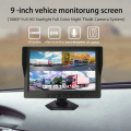 HD 9inch TFT LCD Quad Split Monitor