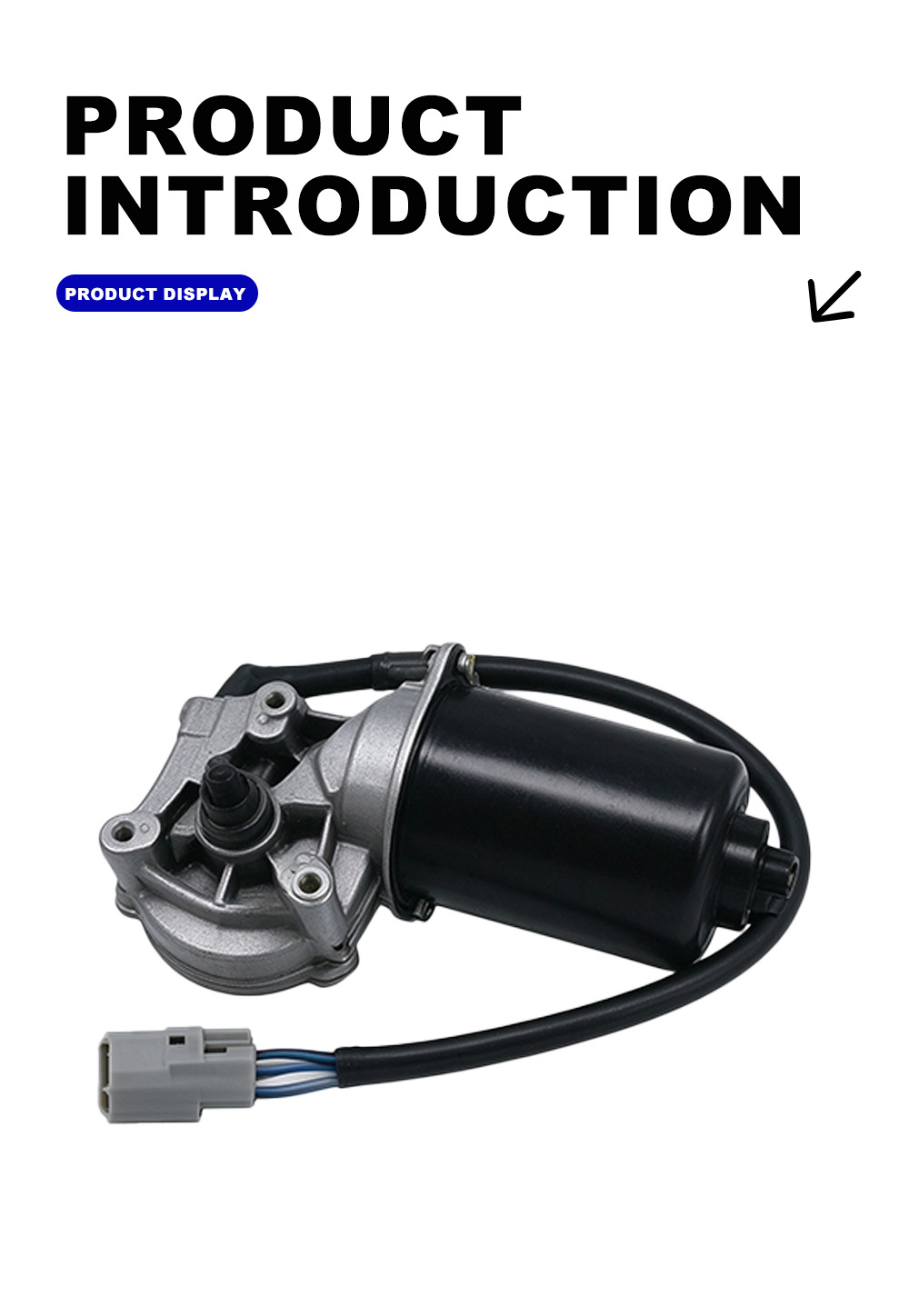 Motor de limpiaparabrisas de repuesto OEM Prius X Prius OEM Replacement Wiper Motor X