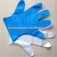 PE plastic glove