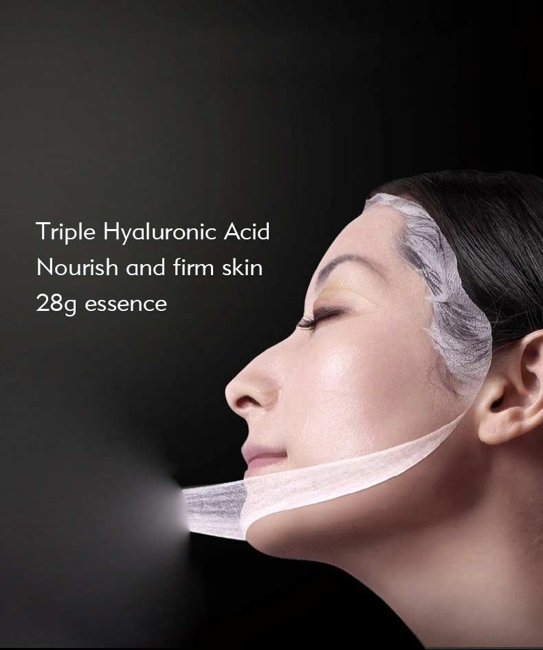 Hexapeptides Collagen Beauty Hydrating Sheet Moisturizing Brightening Oil Controling Facial Mask
