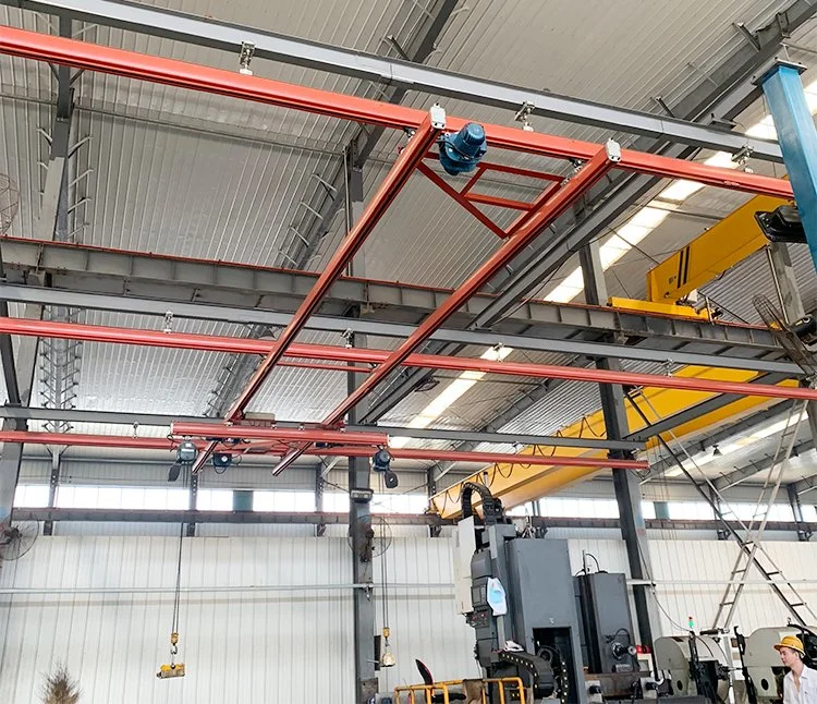 Hot Sale Flexible Kbk Overhead Rail Crane for Warehouse, Workshop Using