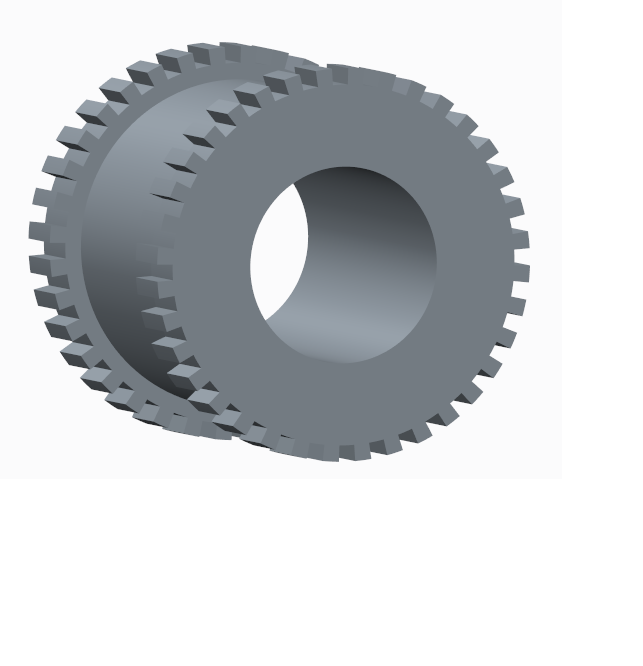 Dado cavo in alluminio non standard CNC