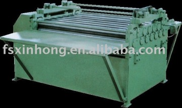 Sheet straightening machine