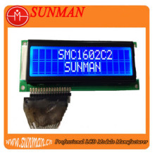 custom 16*2 character LCD display with blue screen