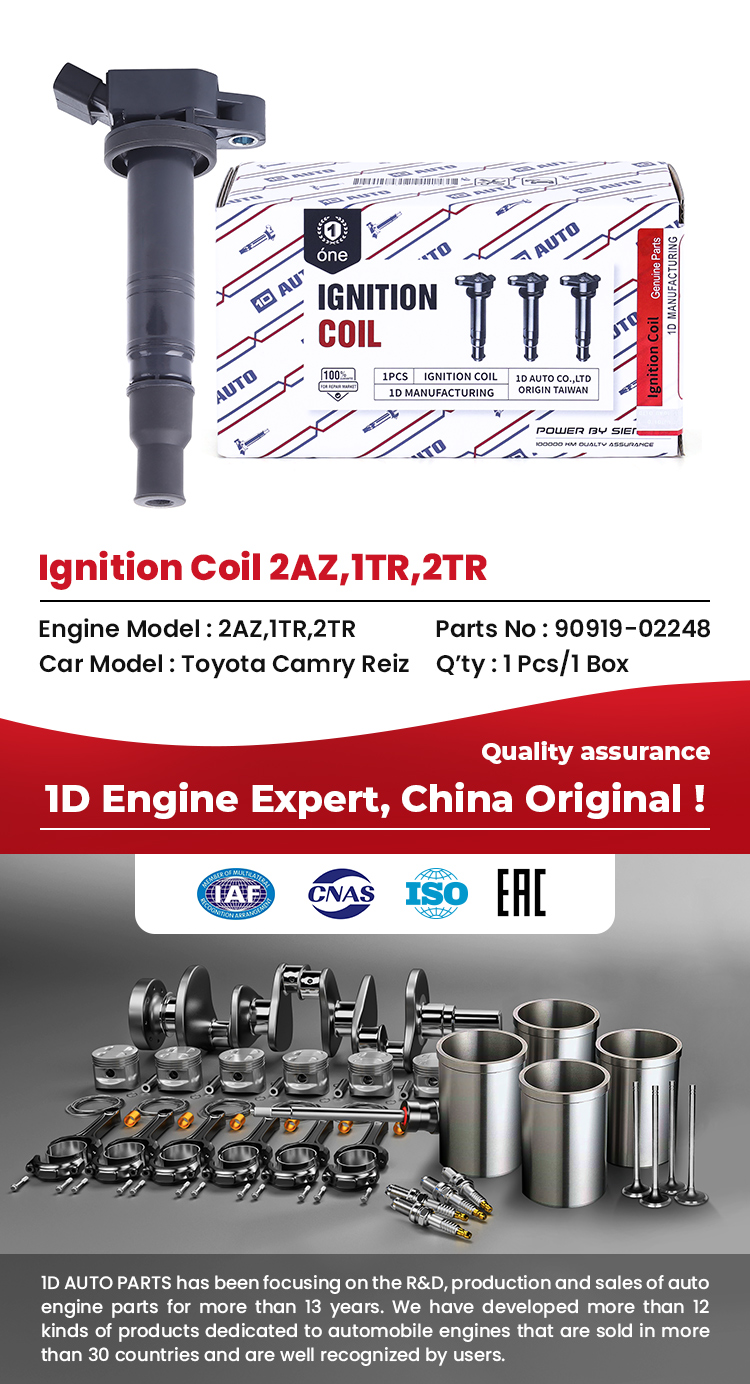 Ignition Coil for Toyota Camry Reiz 2AZ,1TR,2TR