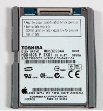 Classic Ipod 80gb Harddrive Replacement Spare Parts