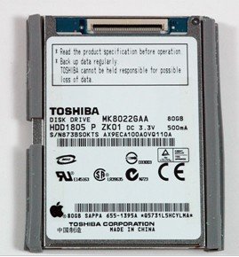 Classic Ipod 80gb Harddrive Replacement Spare Parts