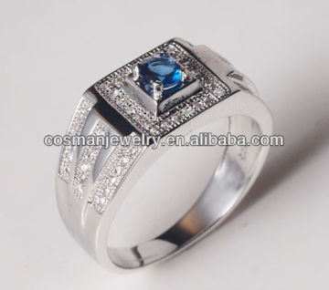 2015 artificial thumb silve rings