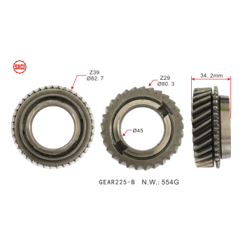 Hot Sale Manual Auto Parts Transmisi Synchronizer Ring untuk Benz